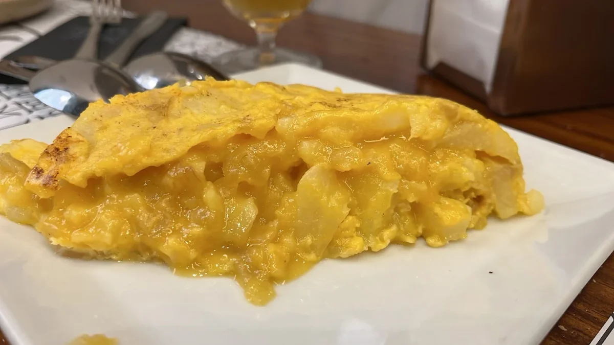 Tortilla de patatas en Bar Manuela Jimena