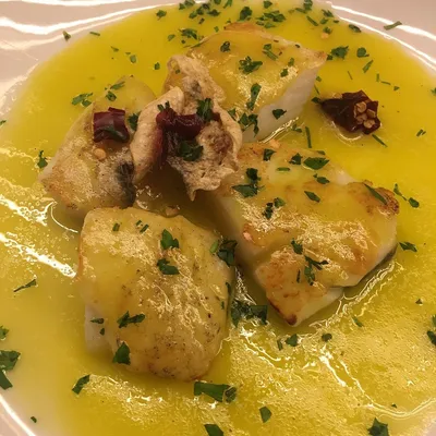 Bacalao al pilpil en Sagartoki