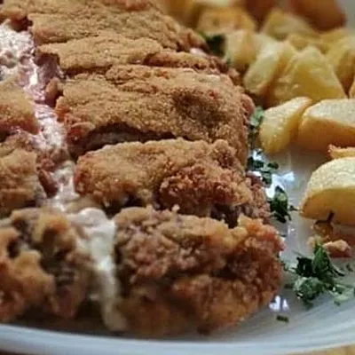 Cachopo en Puerto Astur