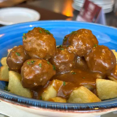 Albóndigas de ternera en La Tasquita D'Ivan