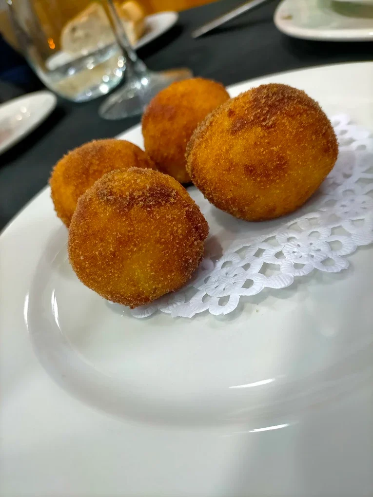 Croquetas en Restaurante Petralanda