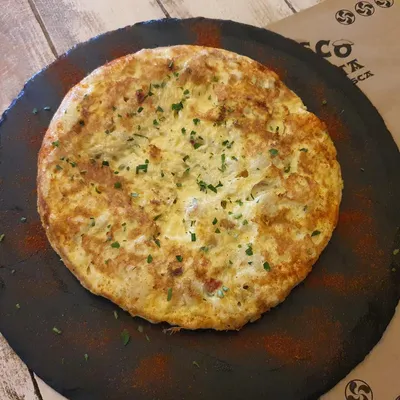 Tortilla de bacalao en Restaurante El Vasco de Vegueta