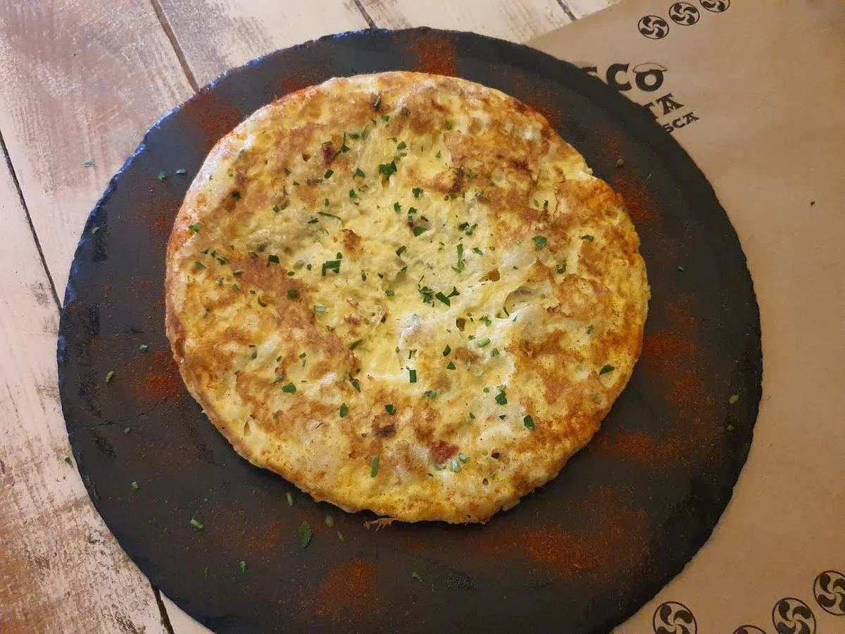 Tortilla de bacalao