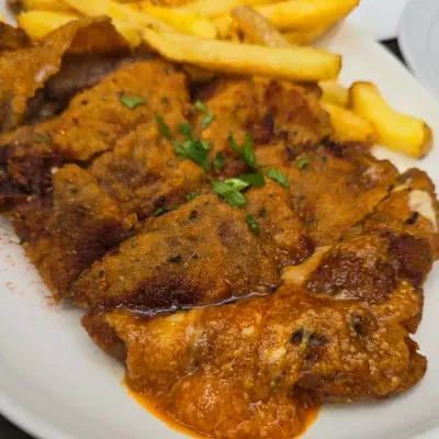 Cachopo en Puerto Astur