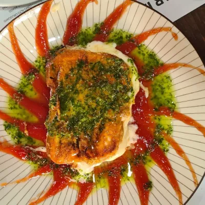 Queso a la plancha en Bar Imperial
