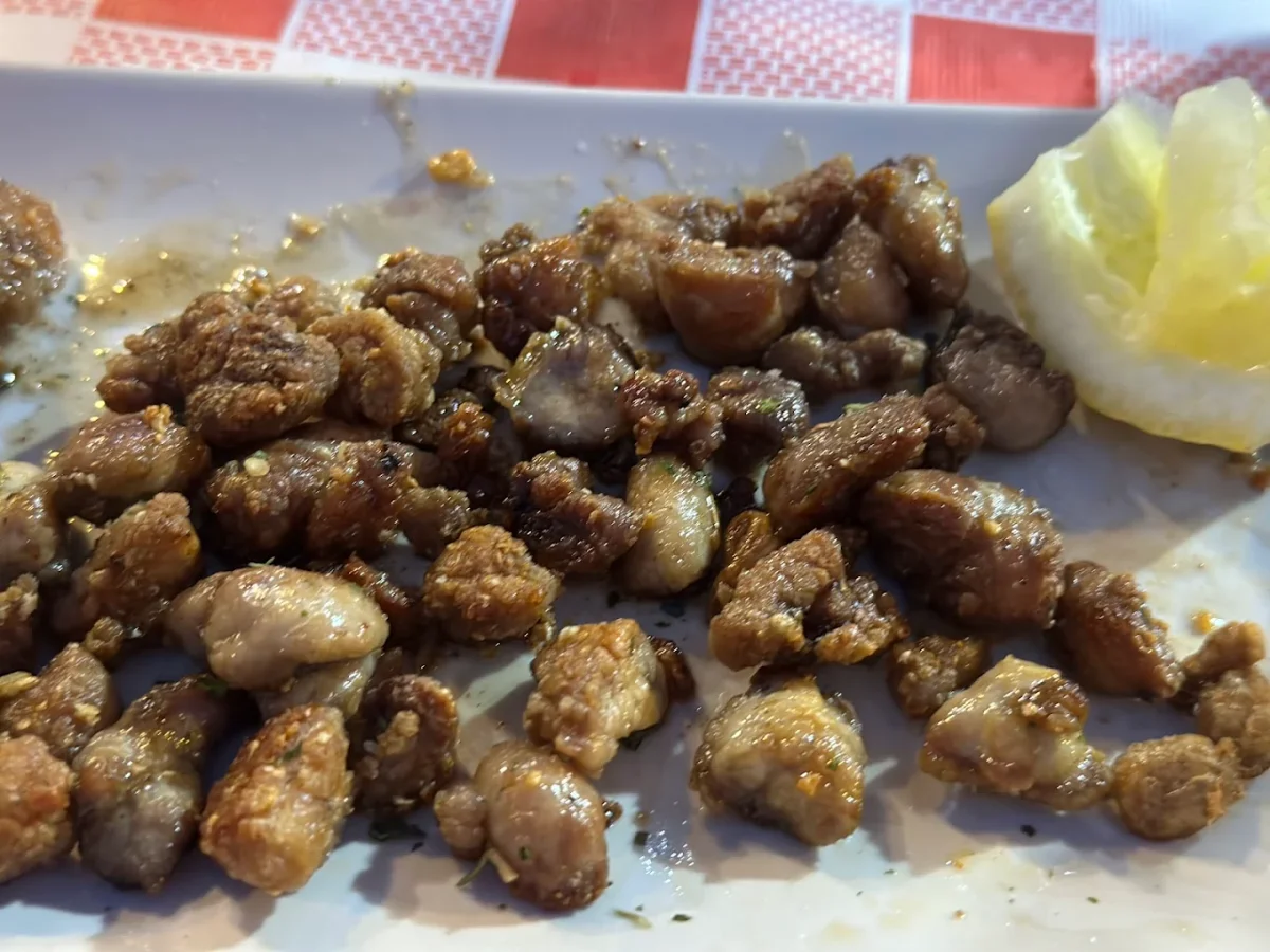 Mollejas de cordero