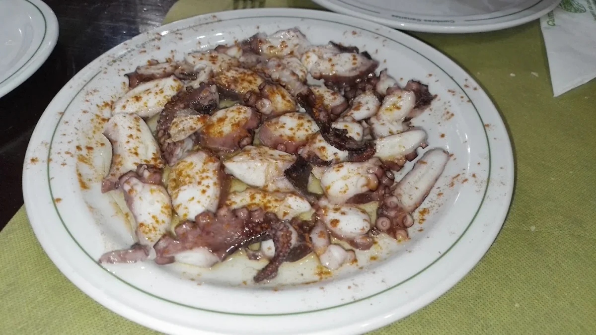 Pulpo á feira en Restaurante Grill Cumbres Canarias