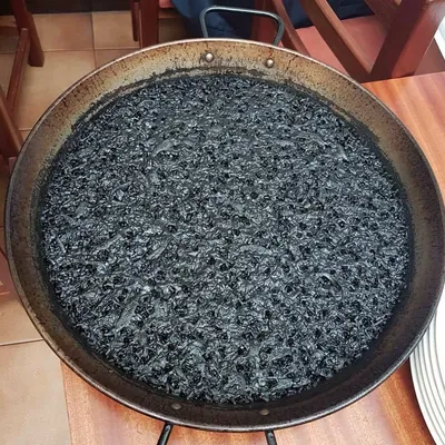 Arroz negro en Restaurante El Arrosar