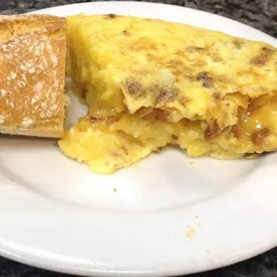 Tortilla de patatas en Casa Dani