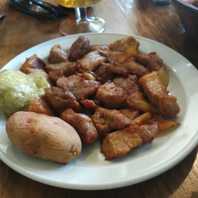 Cochino negro en Bar Ca' Manolo