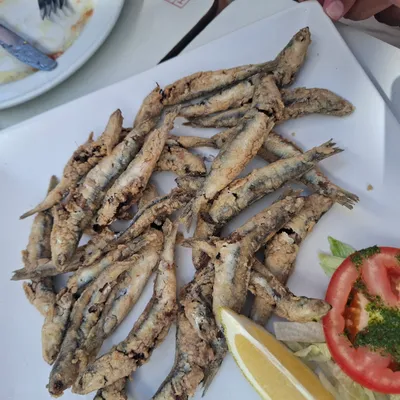 Boquerones a la andaluza en Las Banderillas
