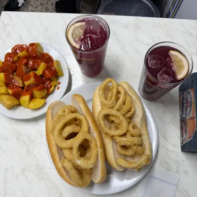 Bocadillo de calamares en Bar La Ideal