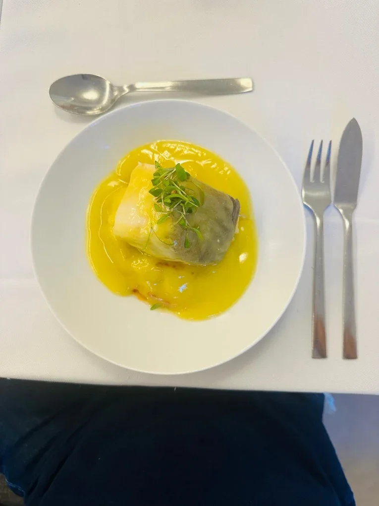 Bacalao al pilpil en Restaurante Bodegón del Pueblo Canario