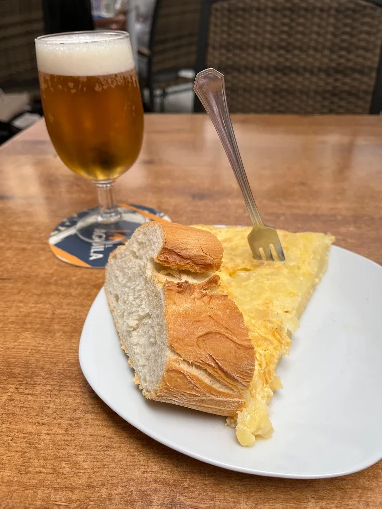 Tortilla de patatas en Midway