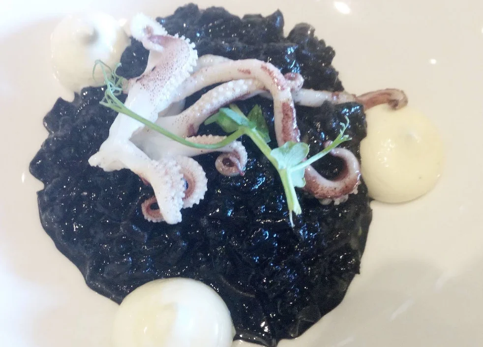 Arroz negro en Regi Jatetxea