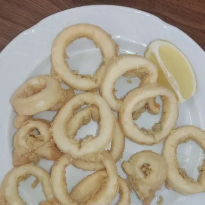 Calamares a la romana en Bar Coines