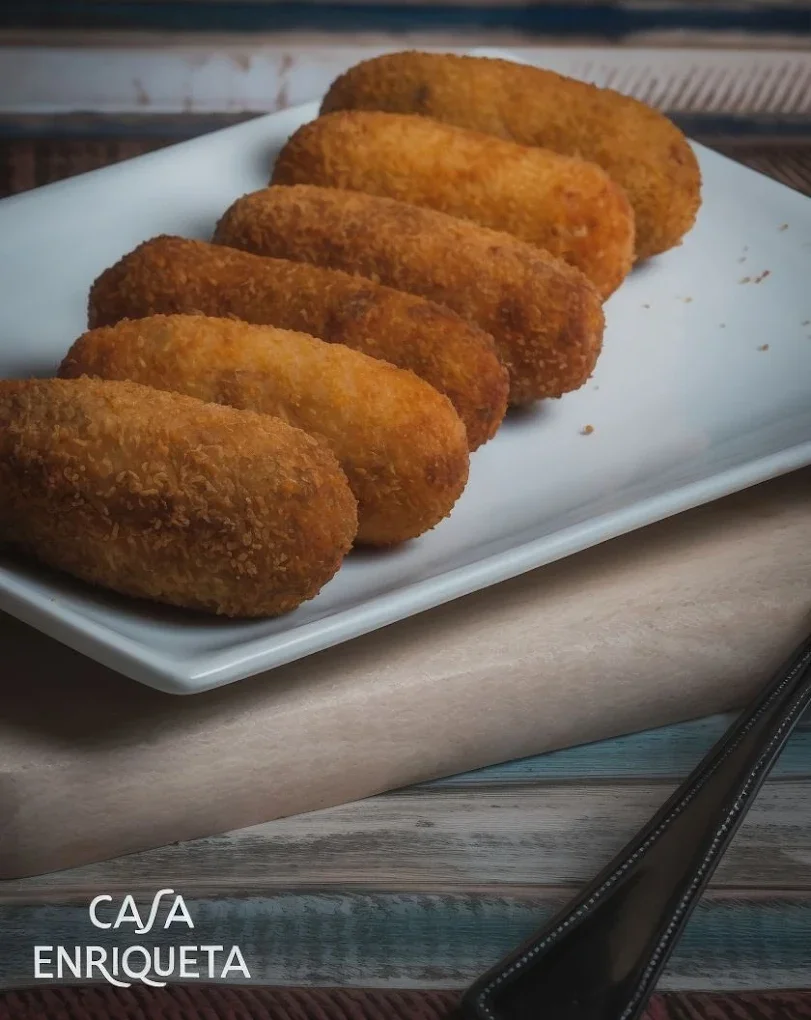 Croquetas en Casa Enriqueta
