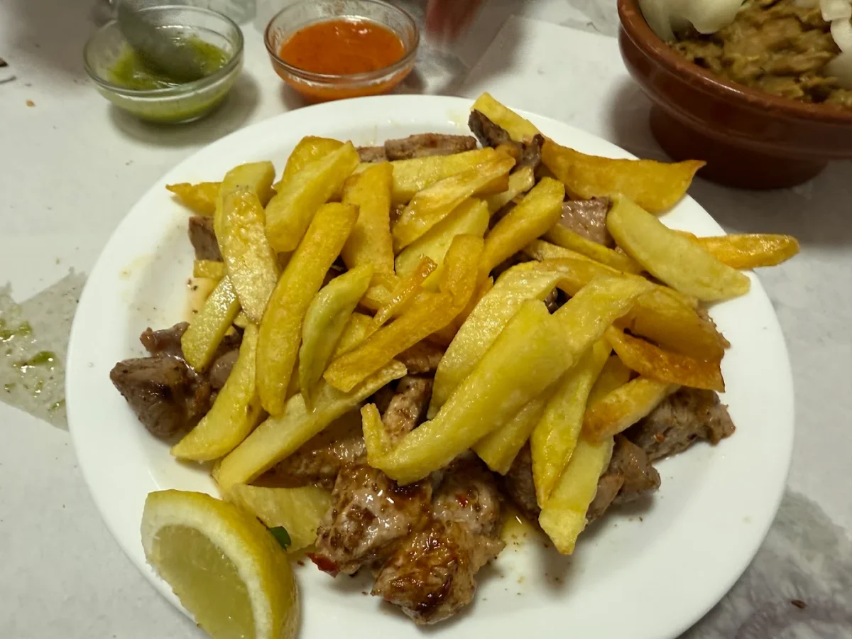 Carne fiesta en Casa Goya