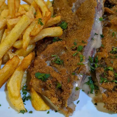 Cachopo en Puerto Astur