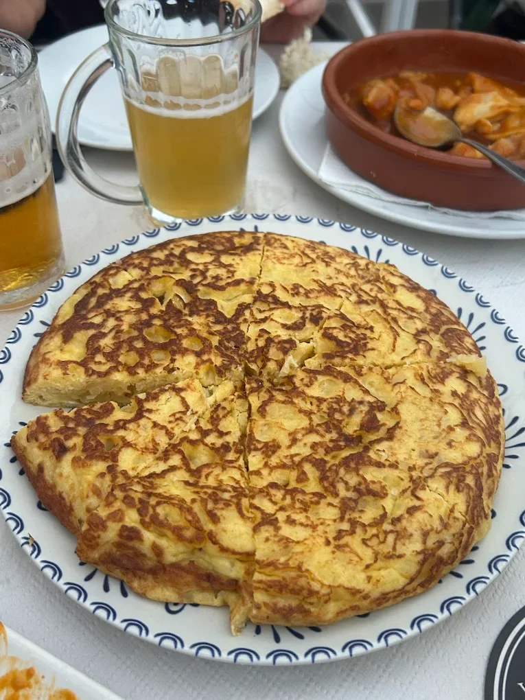 Tortilla de patatas en Casa Enriqueta