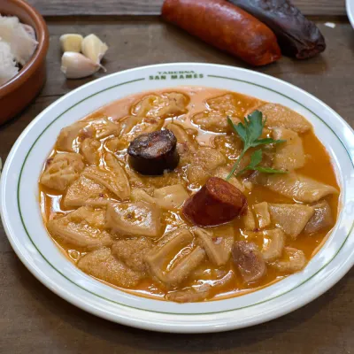 Callos a la madrileña en Restaurante San Mamés