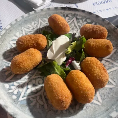 Croquetas en Restaurante Airiños Aires