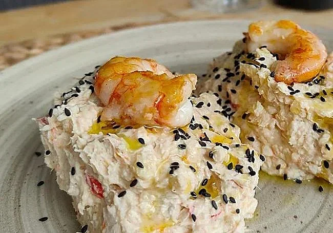 Ensaladilla en Restaurante La Patineta