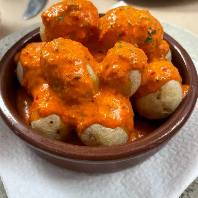Papas arrugadas en El Rinconcito De Molina