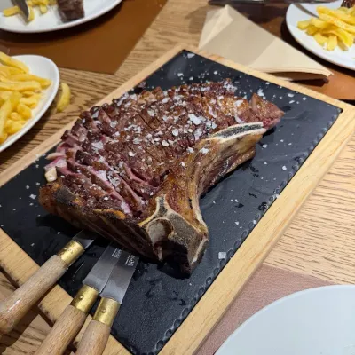 Chuletón en Parrillada O Rancho