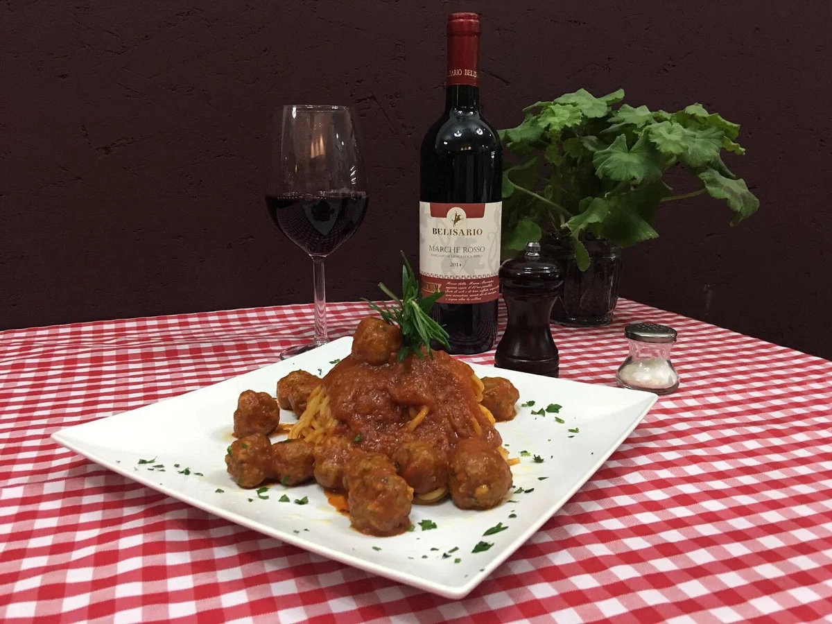 Albóndigas en Cuor di Pizza