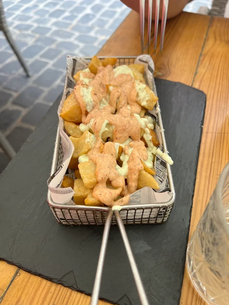 Patatas bravas en Restaurante El Vasco de Vegueta