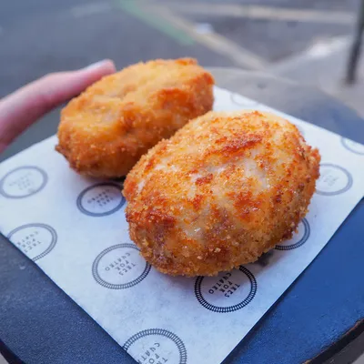 Croquetas en Tres por Cuatro