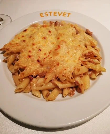 Macarrones gratinados