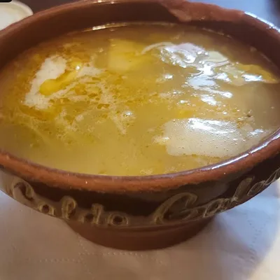 Caldo gallego en Bar La Tita
