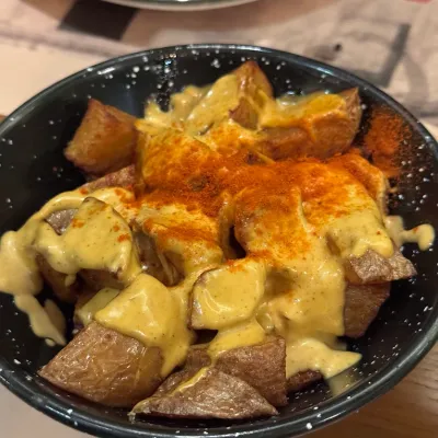 Patatas bravas en 3 Focs