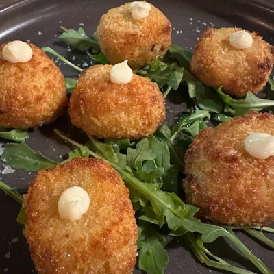 Croquetas en El Canaia de Cano