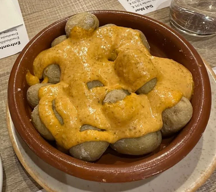 Papas arrugadas en La Tabona Tasca
