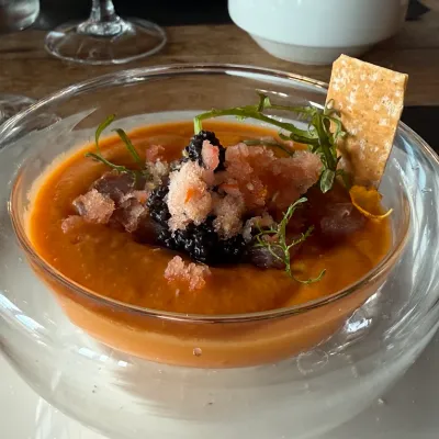 Escaldón de gofio en Restaurante La Bola de Jorge Bosch