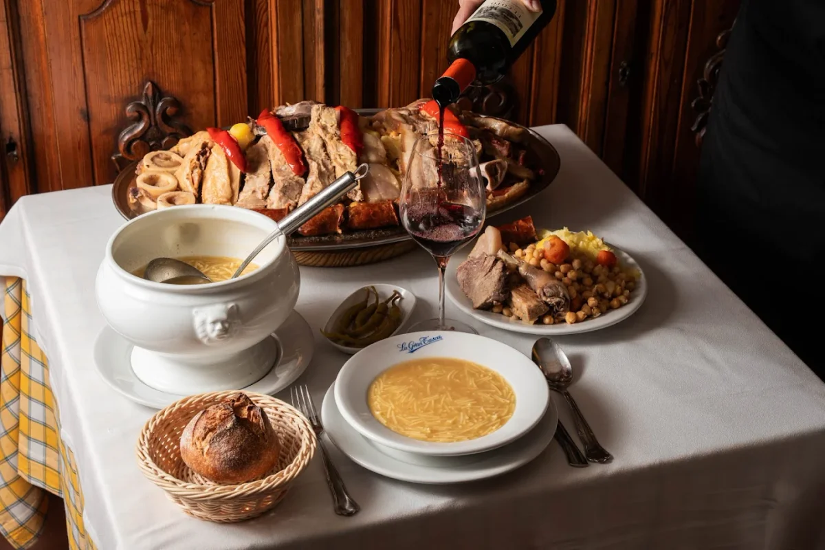 Cocido madrileño en La Gran Tasca
