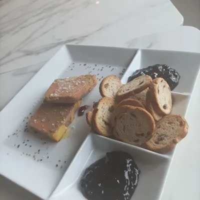 Foie micuit en Restaurante Elordui Berria - Erandio