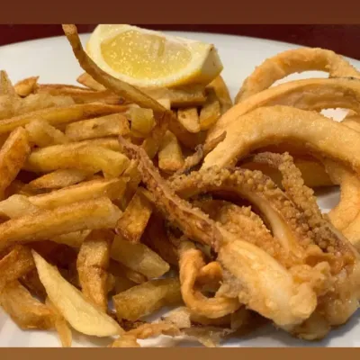 Calamares fritos en Restaurante El Pote