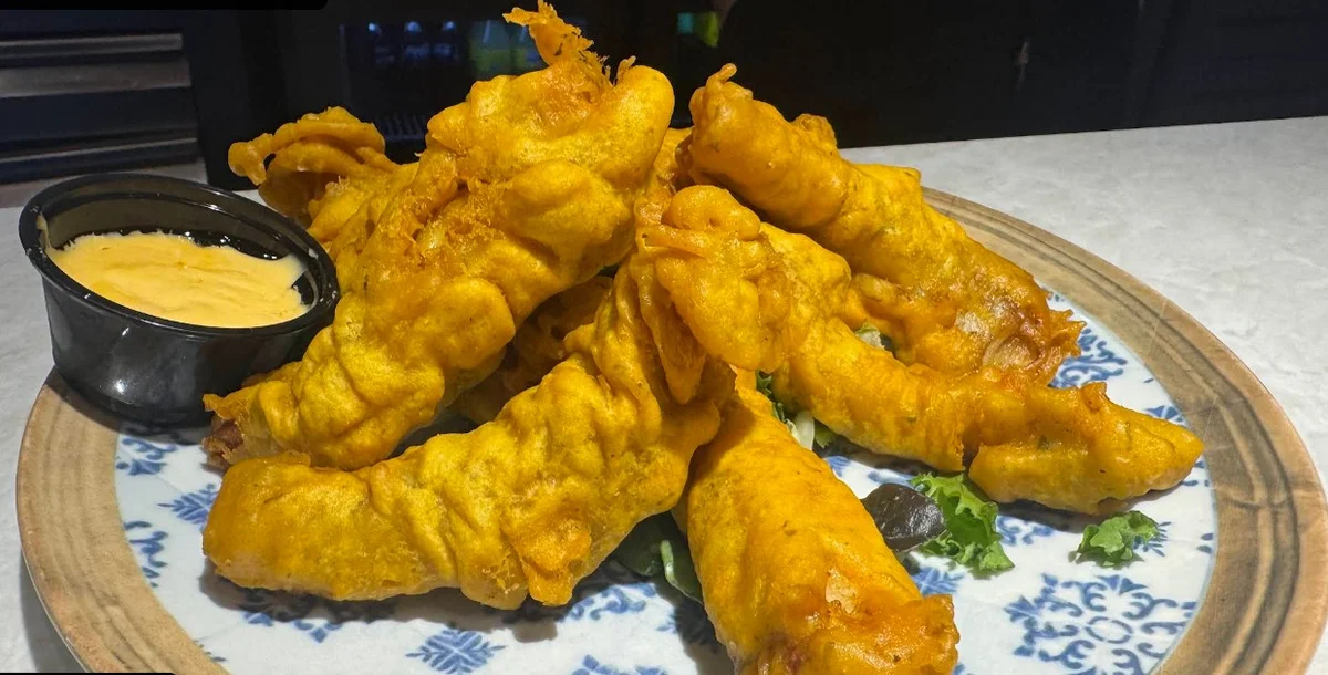 Churros de pescado