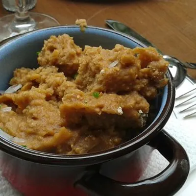 Escaldón de gofio en Fonda Central
