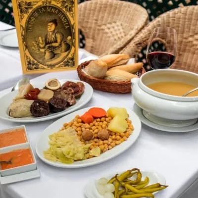 Cocido madrileño en Taberna La Daniela