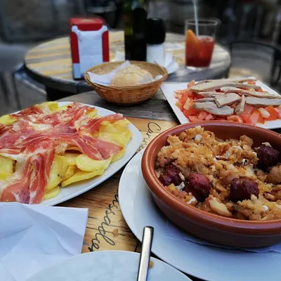 Migas aragonesas en La Casa de las Migas