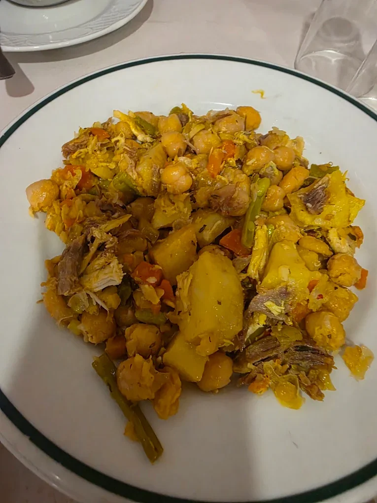 Ropa vieja en Restaurante Bodegón Casa Tomás