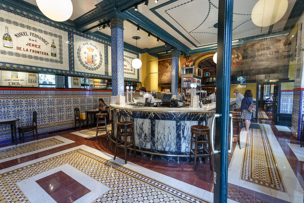 Café Iruña Bilbao 1903